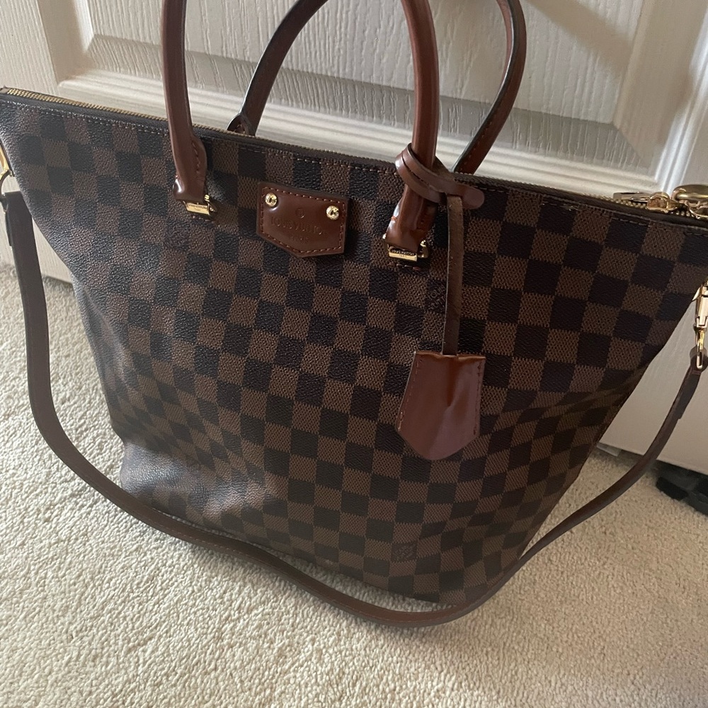 Checkered bag